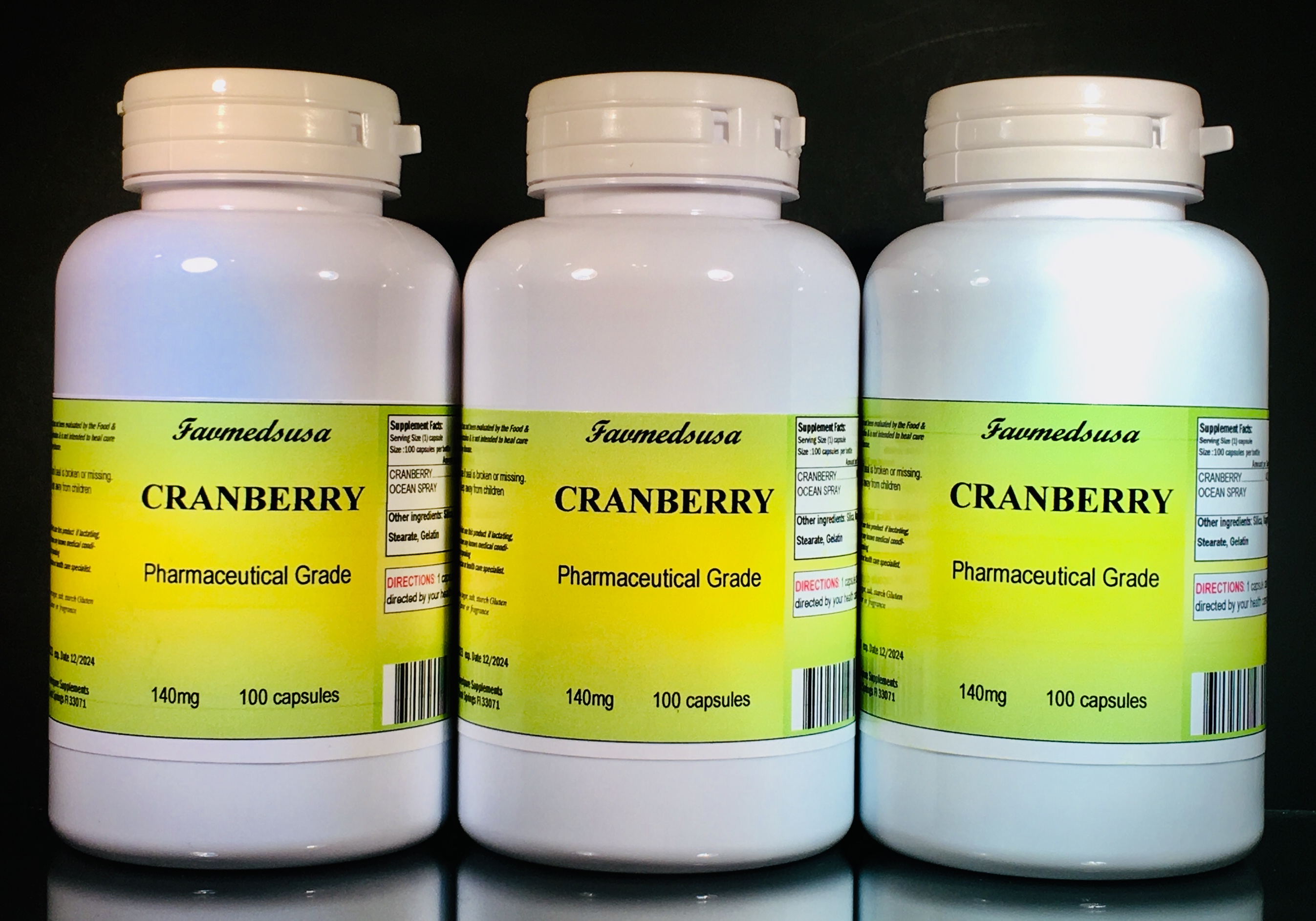 Cranberry Extract - 300 (3x100) capsules